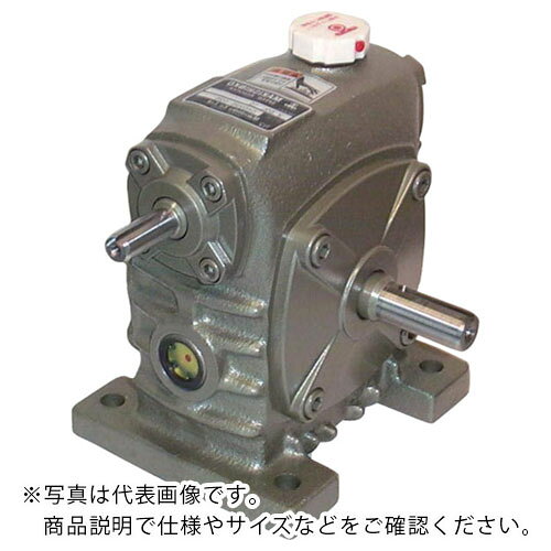 乐天商城 - マキシンコー 一段ウォーム減速機 入力容量2.00kW ( W 60 R 10 ) 【メーカー取寄】