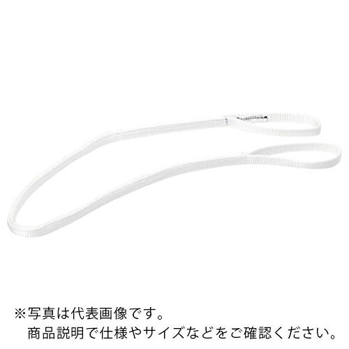 シライ ( 東レインターナショナル ) ベルトスリング ケミカルスリング C1E(JIS1トウキュウ) 両端アイ形 50mm幅×長さ5.0m ( C1E-50X5.0 )