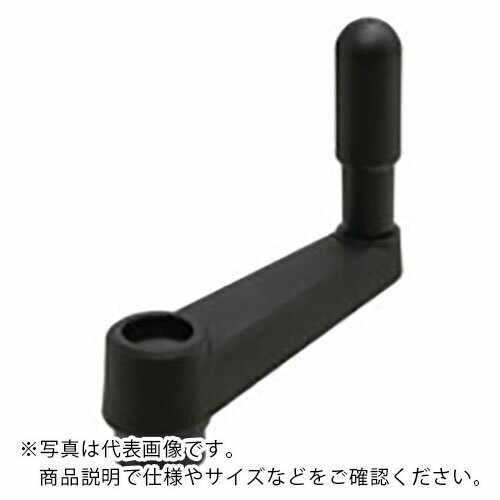 ELESA ( イマオコーポレーション ) ボアードクランクハンドル(回転握り付き) ( BCHN160R ) 【メーカー取寄】