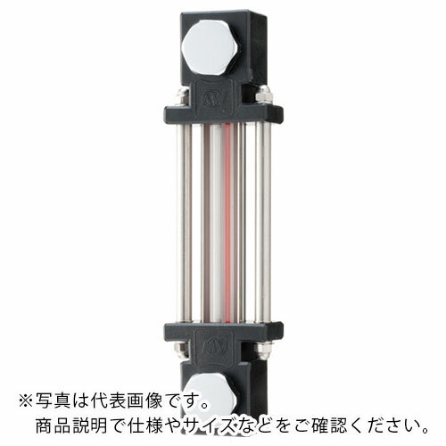 協和 耐熱・耐薬品用ガラスパイプ式オイルゲージ ...の商品画像