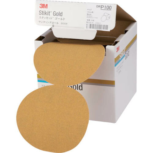 3M ���ƥ����å� ������ɥǥ����������� ��ʤ� #100 125mm�� ( DR 100 GOL ) ���꡼���� ����ѥ�(��)��������ʻ�����