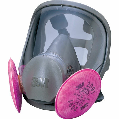 3M ( スリーエム ) 取替式防じんマスク 6000F/2091-RL3 Mサイズ ( 6000F/2091-RL3M )