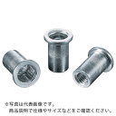 エビ ブラインドナット“エビナット”(平頭・アルミ製) 板厚3.5 M4X0.7(1000個入) ( NAD435M ) (株)ロブテックス