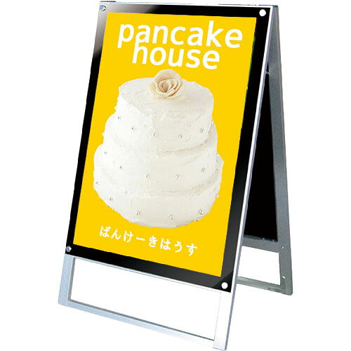 TOKISEI ( 常磐精工 ) ポスター用スタンド看板マグネジ A1両面ブラック ( PSSKMNA1RB ) 