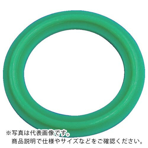 フジトク ウルトラシリコン8 ヘルールパッキン 2.5S 緑 ( ZUS-2.5S-FG ) (株)フジトク 【メーカー取寄】