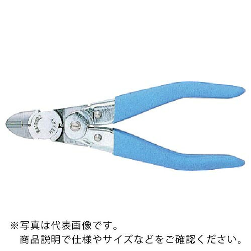 特長：倍力機構のため従来の1/3の力で切断できます。鋼線切断用のための超硬チップが貼り付けてあります。用途：ピアノ線・鋼線等の切断に。仕様：全長(mm)：160切断能力(mm)ピアノ線：1.0切断能力(mm)：ピアノ線φ1.0ソフトカバー付バネ付超硬チップ付材質／仕上：特殊工具鋼　●代表画像について 商品によっては、代表画像を使用している場合がございます。 商品のカラー、サイズなどが異なる商品をイメージ画像として 使用させて頂いている場合がございます。 必ず、商品の品番と仕様をご確認のうえ、ご注文お願いいたいます。 　●代金引換でのお支払いについて 発送する商品の総重量が20kgを超えてしまったり、 商品の大きさが当店から発送できる規定サイズを超えてしまう場合 メーカー直送での対応となりますので、 代金引換がご利用頂けない場合がございます。 該当する場合、当店から別途メールにてご連絡させて頂いております。 　●北海道・沖縄・離島・一部地域の送料について 別途追加で送料がかかる場合がございます。 送料がかかる場合は、メールにて送料をご連絡させて頂き、 お客様にご了承頂いてからの手配となります。 　●お買上げ明細書の廃止について 当店では、個人情報保護と環境保護の観点から同封を廃止しております。 お買上げ明細書が必要な場合は、備考欄に「お買上げ明細必要」と 記載お願いいたします。 当店からの出荷の場合は、同封にて発送させて頂きます。 （※メーカー直送の場合は、PDFデータをメールさせて頂きます。）