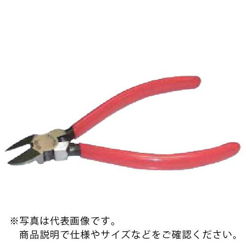 メリー ( 室本鉄工 ) プラスチックニッパ(山形刃)150mm ( 66SA-150 ) 室本鉄工(株)