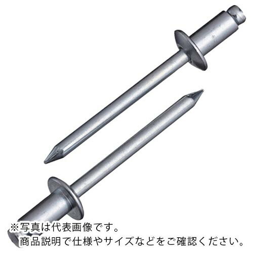 エビ ブラインドリベット(スティール/スティール製) 6-10(1000本入) 箱入 ( NS610 ) (株)ロブテックス