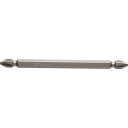【SALE価格】VESSEL マグネット入りビット B43P +2×100 H 両頭ビット 10本組 ( M-B43P2100H ) 【10本セット】 (株)ベ...