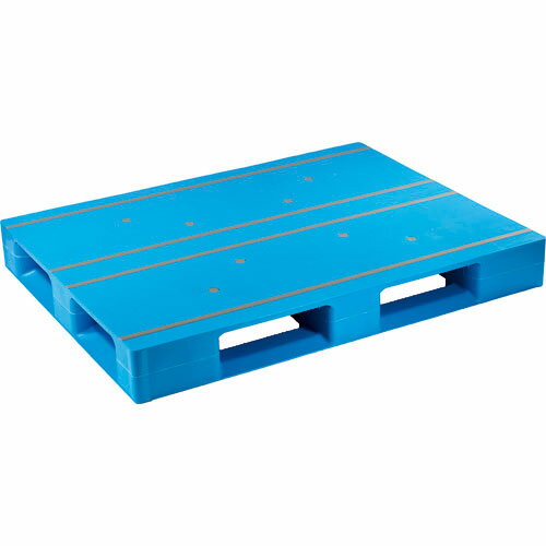 NPC プラスチックパレットAZFD-1310FE 片面四方差し ブル- ( AZFD-1310FE-BL ) 日本プラパレット(株) 【メーカー取寄】