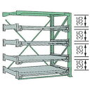【SALE価格】KDS スライドラック ( SSR10-2012-4FR ) ムラテックKDS(株)