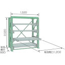 【SALE価格】KDS スライドラック ( SSR10-2012-4HT ) ムラテックKDS(株)