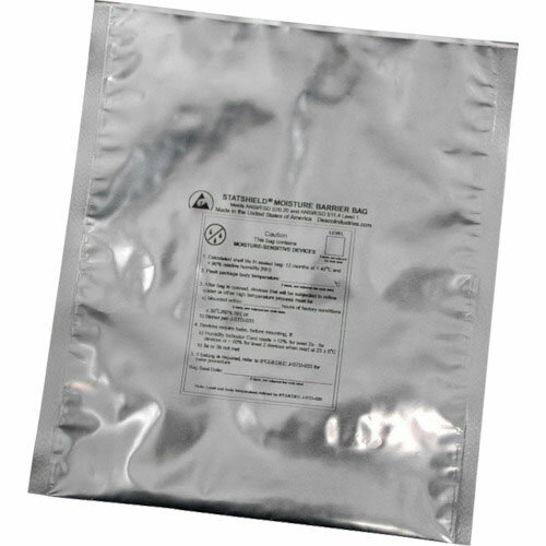 DESCO ESDバッグ、防湿、アルミ箔、IPC/JEDEC、 0.1mm x 457mm x 508mm、入数100 ( 13965 ) DESCO JAPAN(株) 【メーカー取寄】