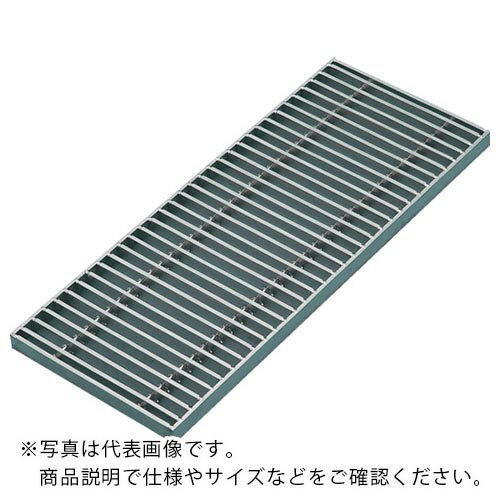 片岡 グレーチング ステンレス 溝幅250mm 適用荷重側溝T-2 ( KSG4-20-25P15 ) 片岡産業(株) 【メーカー取寄】