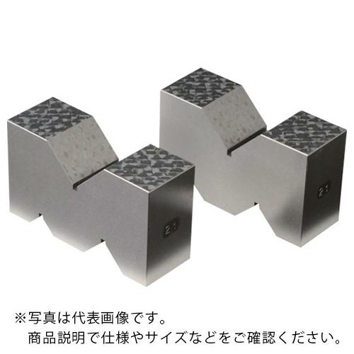 RKN 鋳鉄製VブロックA形 全長100mm×V幅