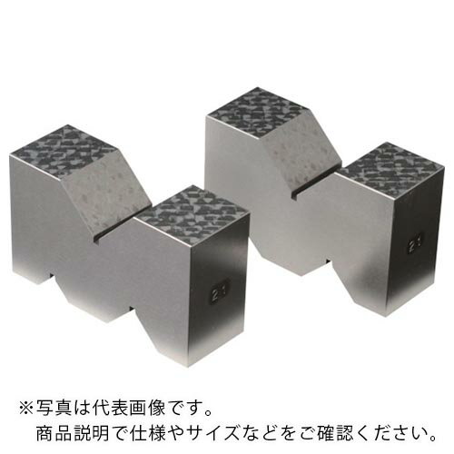 RKN　鋳鉄製VブロックA形　全長100mm×