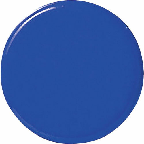 緑十字 強磁力カラーマグネット(ボタン型) 青 WMG-471BL 30Φ×7mm 2個組 両面磁力 ( 315025 ) (株)日本緑十字社