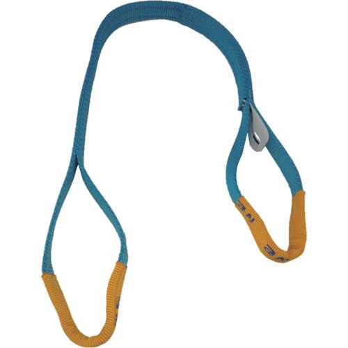 TESAC ブルースリング(JIS4等級・両端アイ形)荷重1.0t 全長2.5m ( 4E25X2.5 ) (株)テザック