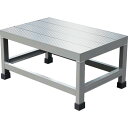 【SALE価格】TRUSCO アルミ製溶接一体構造型作業台 一段(完成品) W600×D400×H300 ( WTDB-6430 ) トラスコ中山(株)