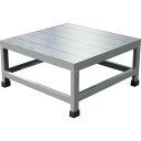 TRUSCO アルミ製溶接一体構造型作業台 一段(完成品) W600×D600×H300 ( WTDB-6630 ) トラスコ中山(株)