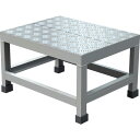 【SALE価格】TRUSCO アルミ製溶接一体構造型作業台 縞板タイプ 一段(完成品) W500×D400×H300 ( WTDBC-5430 ) トラスコ中山...