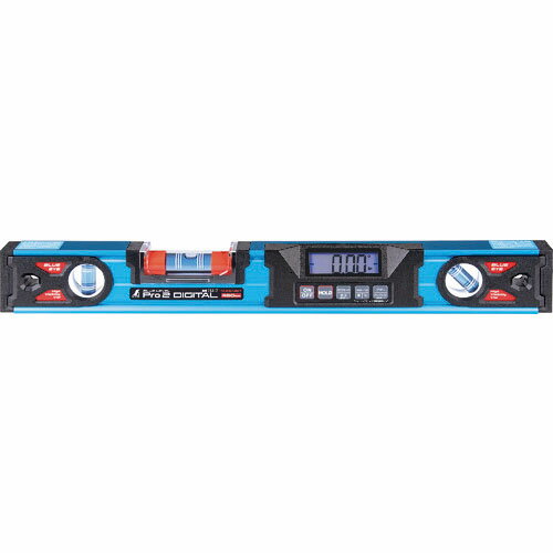 シンワ ブルーレベル Pro2 デジタル 防塵防水 450mm マグネット付 ( 75317 ) シンワ測定(株)