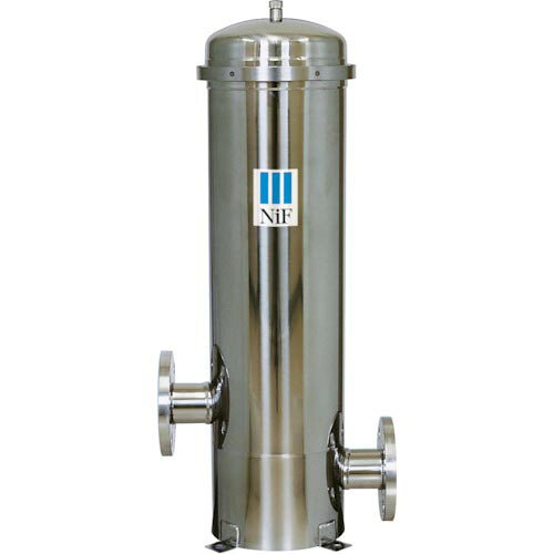 乐天商城 - 日本フイルター SUS304製ハウジング 750mm5本用 OリングFKM ( SFH-15V-S-F-P-6 ) 【メーカー取寄】