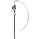 アクアシステム 溶剤・薬品用手廻しドラムポンプ (樹脂製) ( HRP-25Z ) アクアシステム(株)