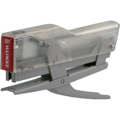 ZENITH プライヤー型ホッチキス 591 ハーゼルグレー/クリア ...(4)