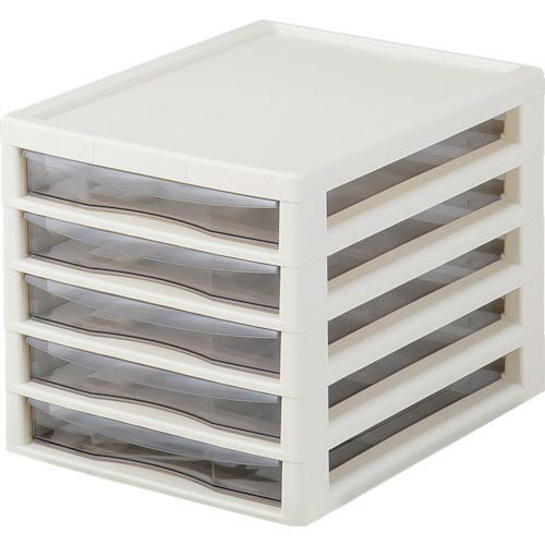 JEJアステージ アプロスB4浅5段 アイボリー ( APLOSB4ASA5 ) JEJアステージ(株)のサムネイル