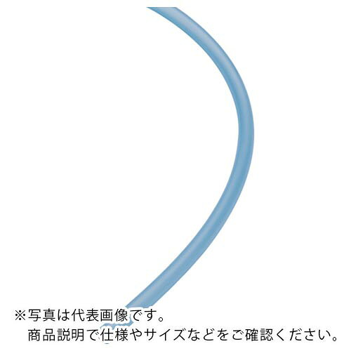 乐天商城 - PISCO ( 日本ピスコ ) フッ素樹脂(PFA)チューブ クリアブルー 8×6 5M ( SFT0860-5-CB )