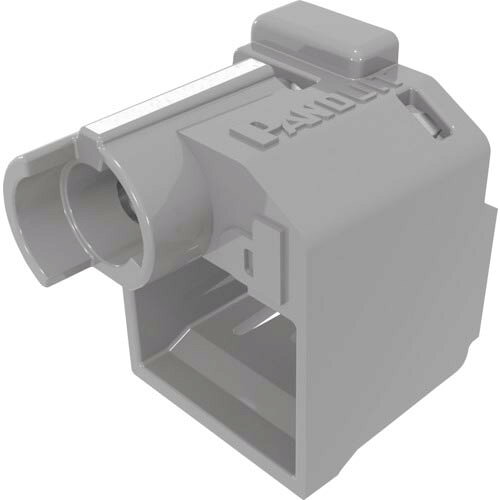 【SALE価格】PANDUIT ( パンドウイット ) パッチコードロック(LANケーブルロック) ライトグレー 10個入り 専用工具1個付き ( PSL-DCPLRE-IG )