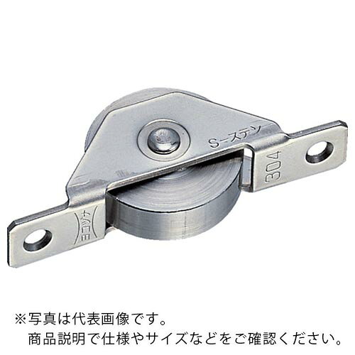 ヨコヅナ S-ステンレス戸車 30mm 平 ( SAS-S302 )
