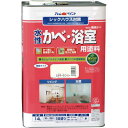 アトムペイント 水性かべ・浴室用塗料(無臭かべ) 14L ミルキーホワイト ( 00001-13532 ) アトムサポート(株)