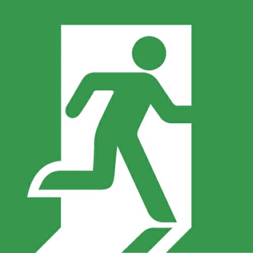 東芝 適合表示C級避難口右 ( ET-10701 )