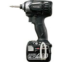 【SALE価格】HiKOKI 14.4Vコードレスインパクトドライバ 6.0Ah ブラック ( WH14DDL2-2LYPK-B ) 工機ホールディングス(株)
