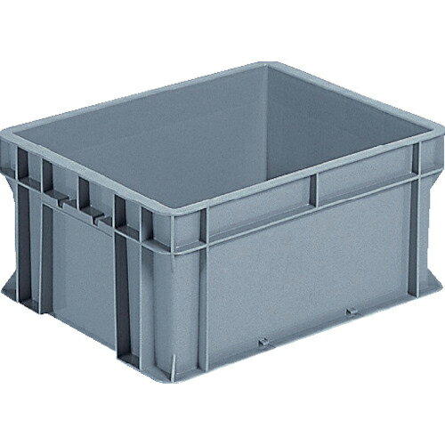 サンコー ボックス型コンテナー 202607 サンボックス#24-2 ライトグレー ( SK-24-2-GLL ) 三甲(株)