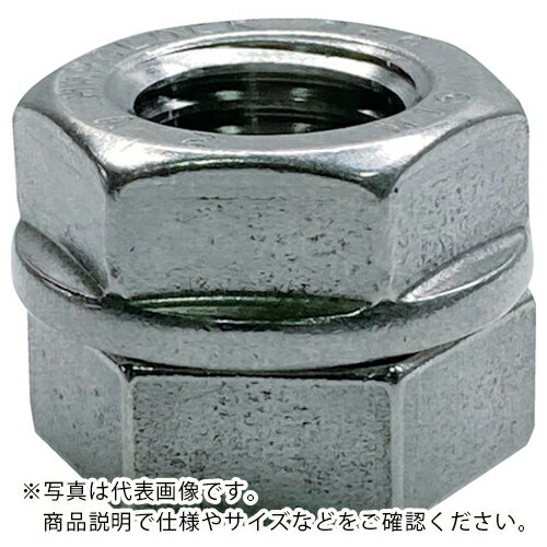 ハードロック 六角ナット“ハードロックナット”(ステンレス) 50個入 ( HLN-R-8C-04-UP ) ハードロック工業(株)