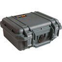 【SALE価格】PELICAN スモールケース 1200 黒(フォームなし) 270×246×124 ( 1200-001-110 ) PELICAN PRODUCTS社