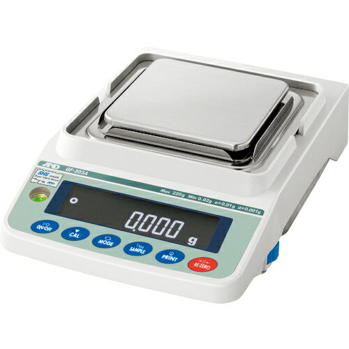 A&D 汎用電子天びん 220g/0.001g ( GF203A ) (株)エー・アンド・デイ