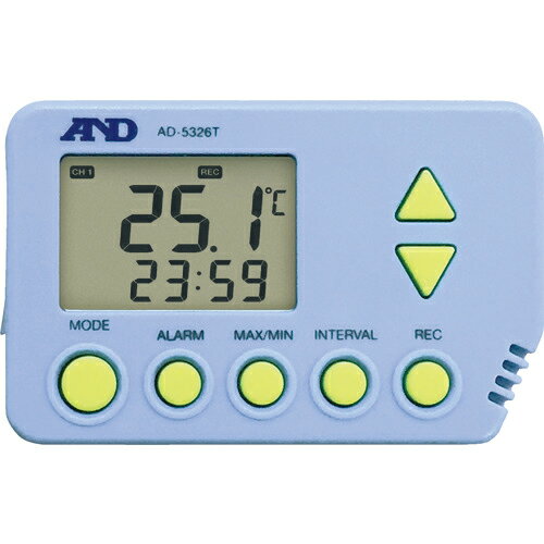 【SALE価格】A＆D　デジタル温度データロガー　 AD-5326T ( AD5326T ) （株）エー・アンド・デイ