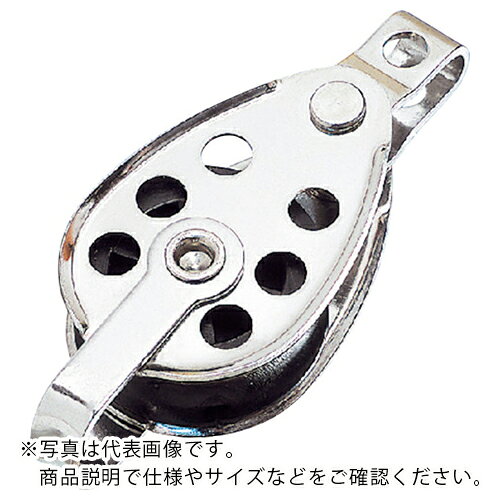Rakuten - 水本 ( 水本機械製作所 ) 滑車 プーリーブロックベケ付 車径35mm 車溝幅9.5mm ( A-1430 ) (株)水本機械製作所 【メーカー取寄】