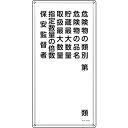 緑十字 消防・危険物標識 危険物の類別・保安監督者 KHT-16SS 600×300mm ステンレス ( 053416 ) (株)日本緑十字社