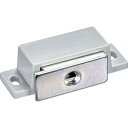 【SALE価格】TRUSCO マグネットキャッチ(横型) 樹脂製 L50mm 白 ( TSM-75P-W ) トラスコ中山(株)