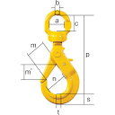 【SALE価格】象印 スイベルフック(ボールベアリング入り) 1.6t ( BKE-07 ) 象印チェンブロック(株)(4)
