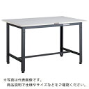 TRUSCO 軽荷重作業台(400kg)LEW型 900X750XH740 基本タイプ ダークグレー色 ( LEWP-0975 ) トラスコ中山(株)