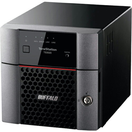 バッファロー　TeraStation　TS3220DNシリーズ　2ベイデスクトップNAS　2TB ( TS3220DN0202 ) （株）バッファロー