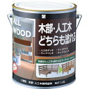 BANーZI 木部・人工木用塗料 ALL WOOD 1.6L チーク 09-30F ( K-ALW/L16E6 ) (株)BAN-ZI