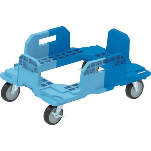 乐天商城 - サンコー ( 三甲 ) 折りたたみコンテナー用台車 サンキャリー5337-4 80243301 ( SK-5337-4 BLBLL ) 三甲(株) 【メーカー取寄】