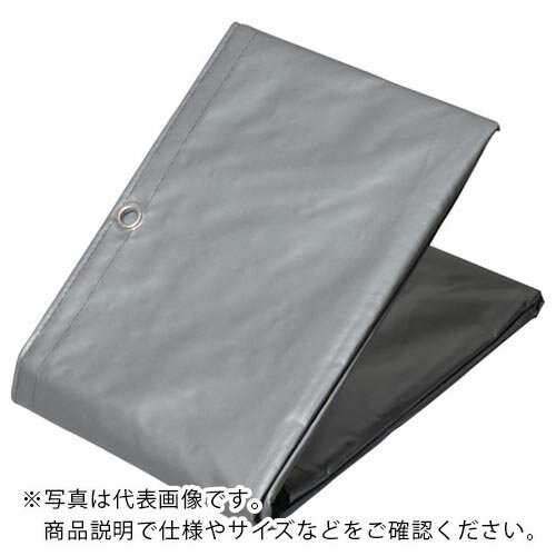 萩原 ターピー ターポリントラックシート 3号 軽トラック シルバー/オレンジ 2.5m×2.6m ( TPS-03 ) 萩原工業(株)